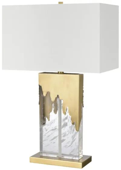 Custom Blend 28" High 1-Light Table Lamp - Clear