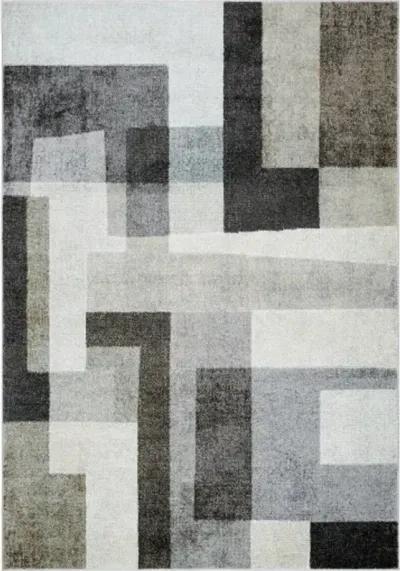 Hyde Park HYP-2303 5'3" x 7' Machine Woven Rug