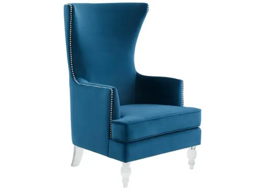 Geode Modern Wingback Chair