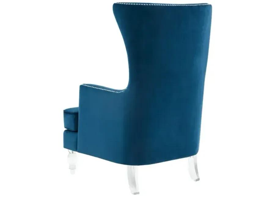 Geode Modern Wingback Chair