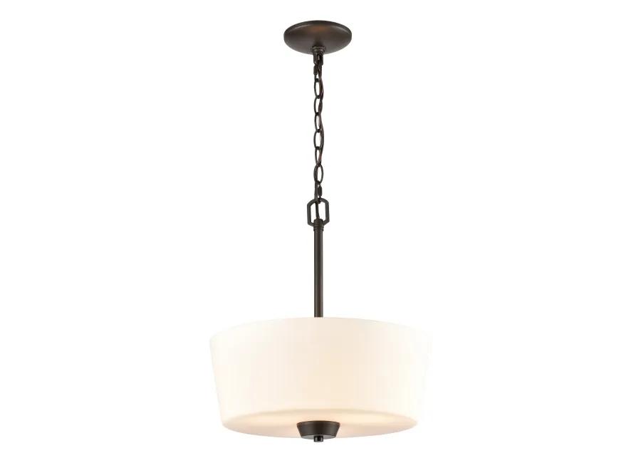 Winslow 15" Wide 3-Light Pendant - Oil Rubbed Bronze