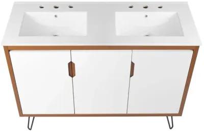 Energize 48" Double Sink Bathroom Vanity