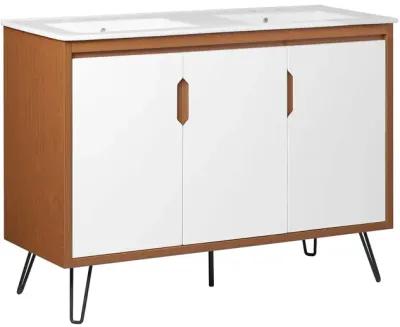 Energize 48" Double Sink Bathroom Vanity