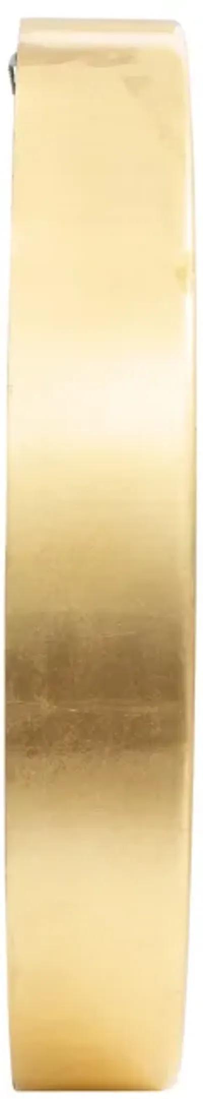 32x32, Gold Disc Mirror