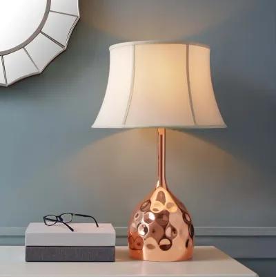 Dimple Rose Gold Table Lamp