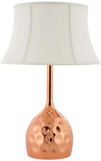 Dimple Rose Gold Table Lamp