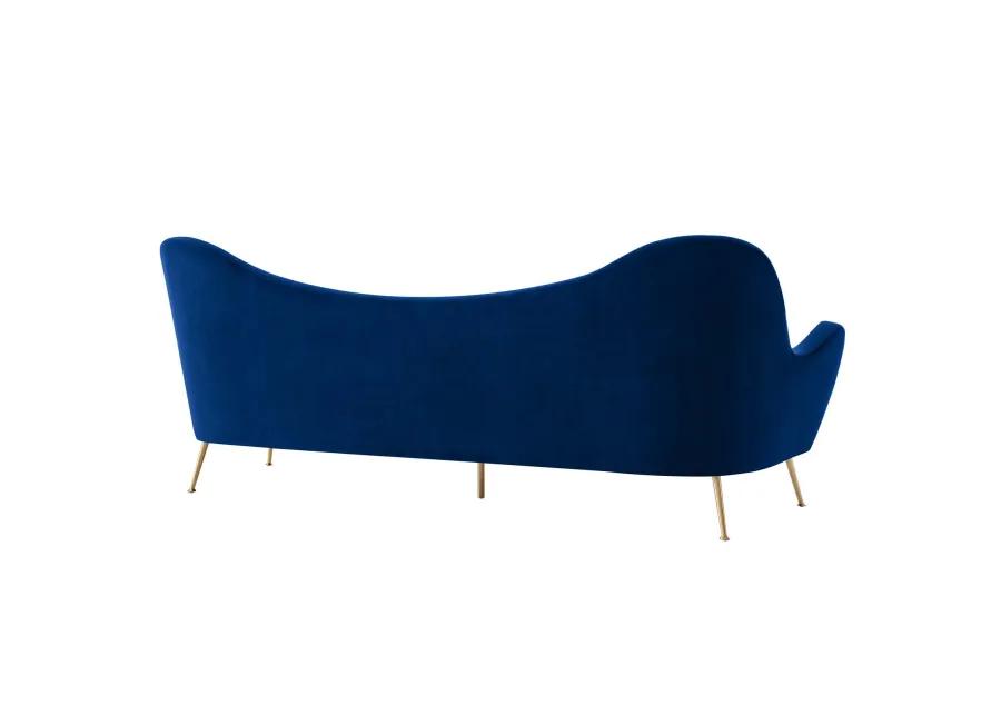 Cheshire Channel Tufted Performance Velvet Sofa