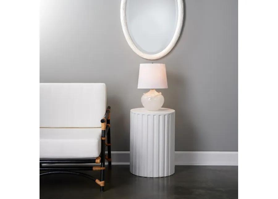 Fluted Column Side Table