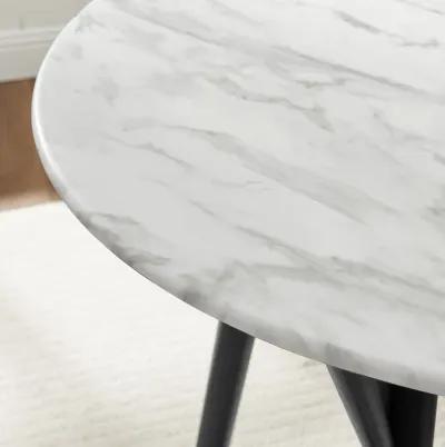 Gallant 36" Faux Marble Dining Table