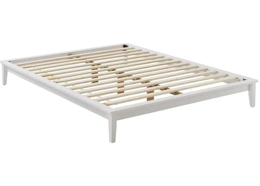 Lodge Full Wood Platform Bed Frame