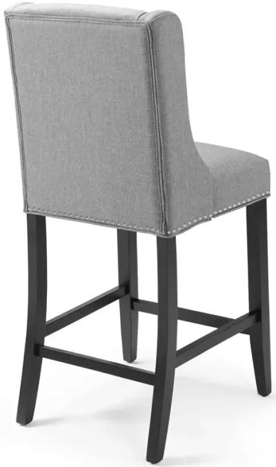 Baron Counter Stool Upholstered Fabric Set of 2