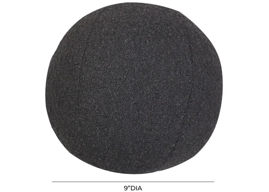 Boba Black Boucle 9" Pillow