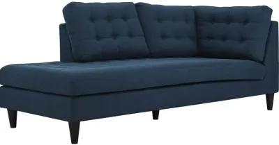 Empress 2-Piece Upholstered Left Facing Bumper Sectional