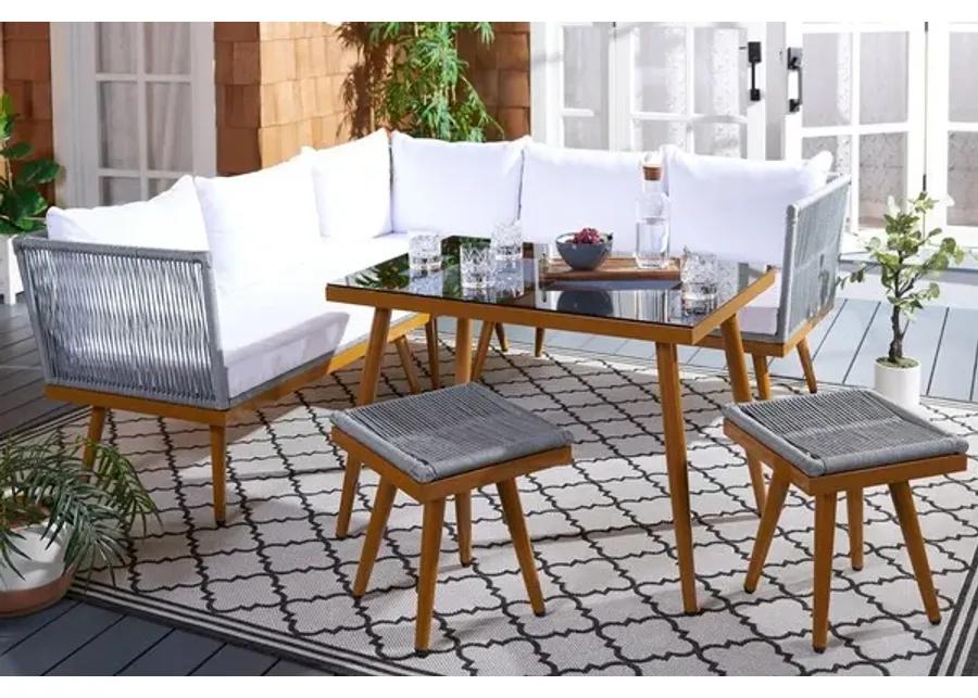 MALSOR 4PC OUTDOOR LIVING SET