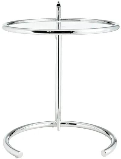 Eileen Gray Chrome Stainless Steel End Table