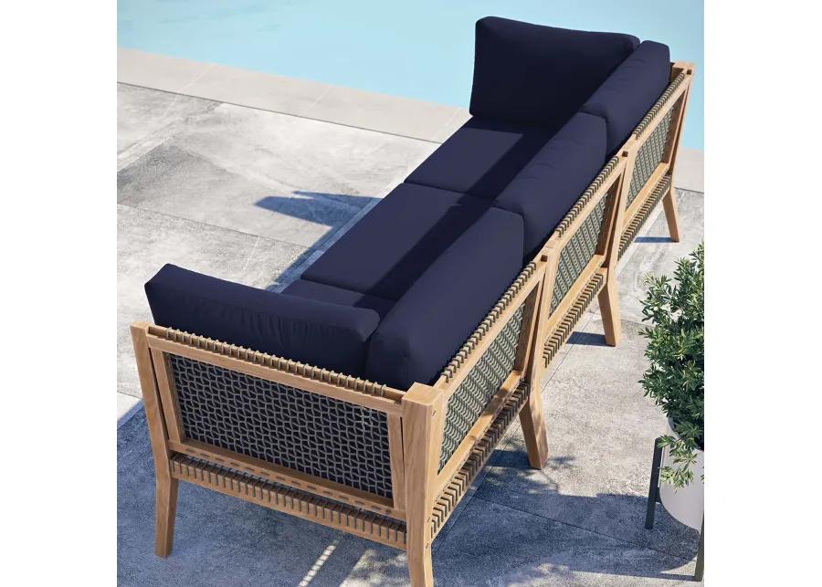 Clearwater Teak Outdoor Sofa