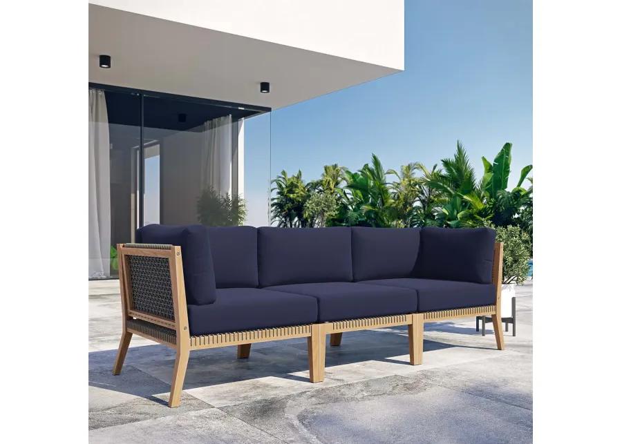 Clearwater Teak Outdoor Sofa