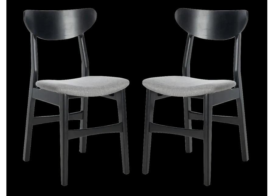 Lucca Retro Dining Chair - Set of 2