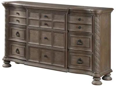 Emmett 9-drawer Dresser Walnut