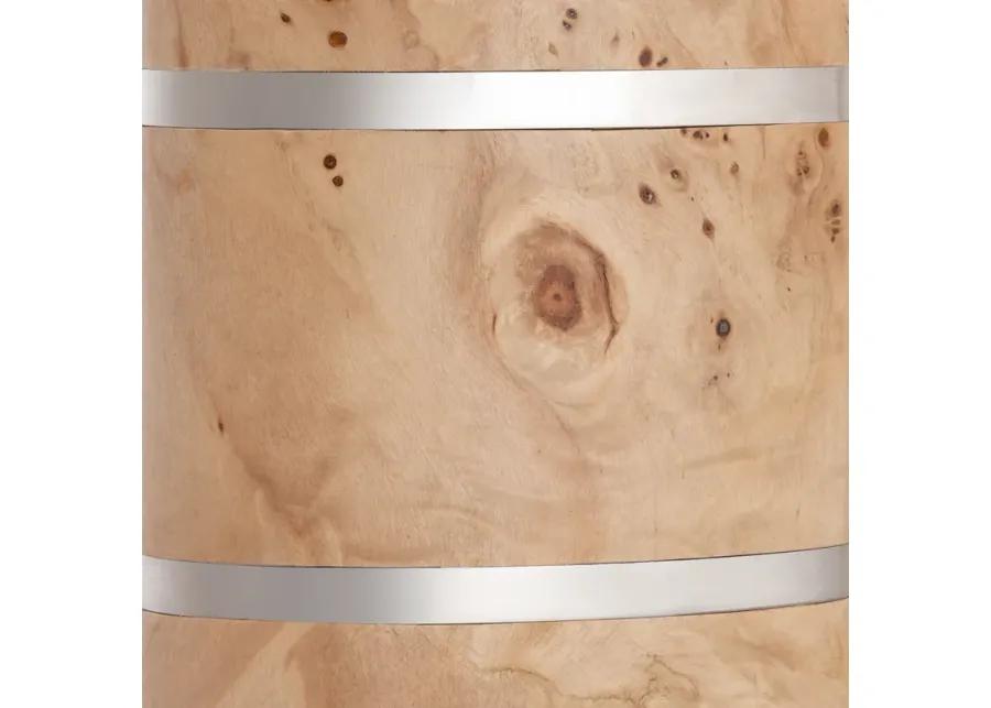 Cahill 28'' High 1-Light Table Lamp - Natural Burl - Includes LED Bulb