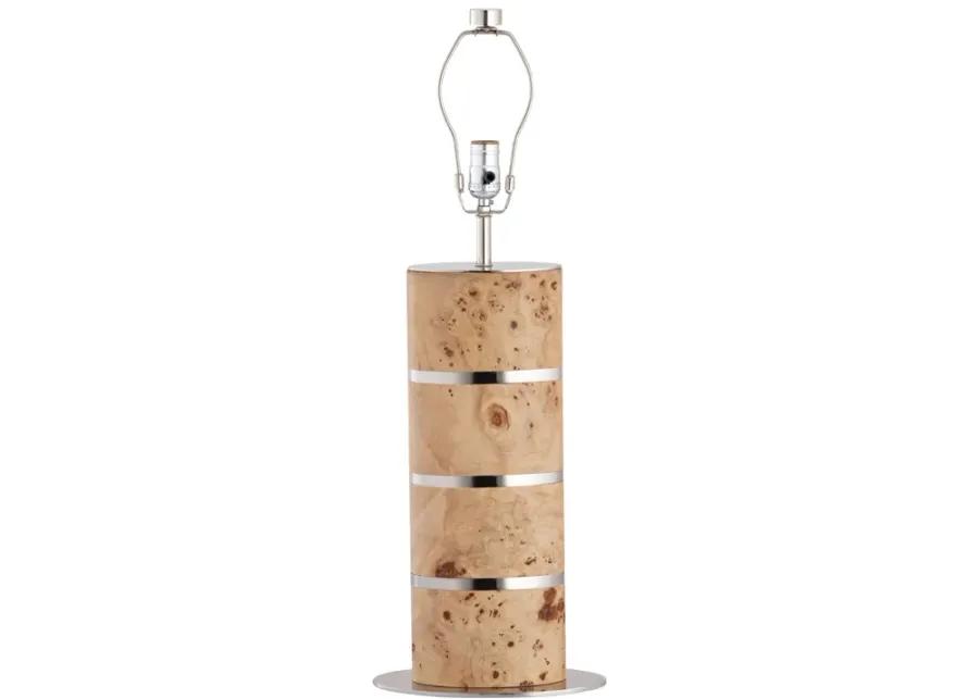 Cahill 28'' High 1-Light Table Lamp - Natural Burl - Includes LED Bulb