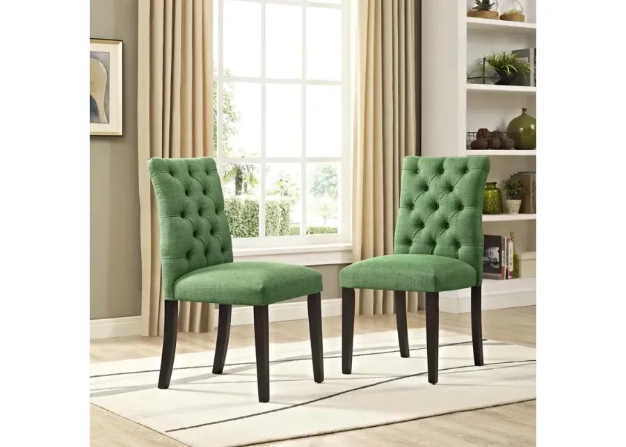 Duchess Dining Chair Fabric Set of 2