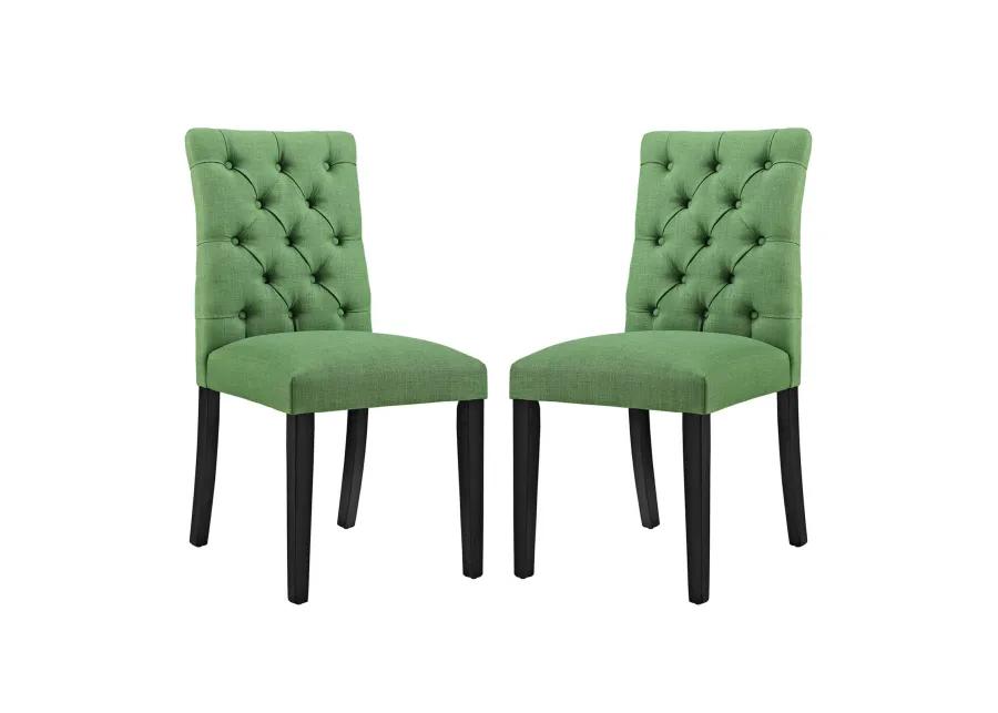 Duchess Dining Chair Fabric Set of 2