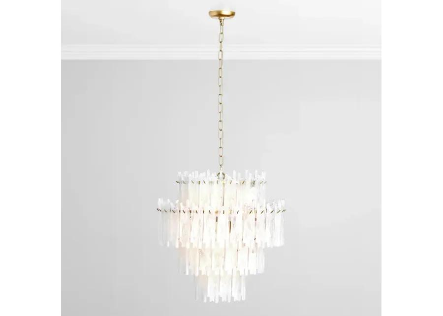 Everly 7-Light Round Glass Chandelier