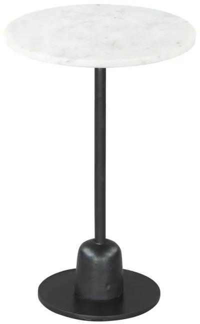 Whammy Side Table White & Black