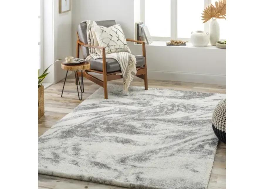 Cloudy Shag CDG-2308 6'7" x 9' Machine Woven Rug