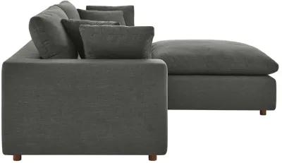 Commix Down Filled Overstuffed Sectional Sofa