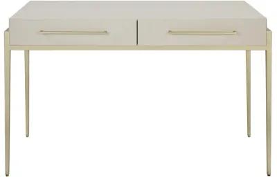 Jewel Modern White Desk