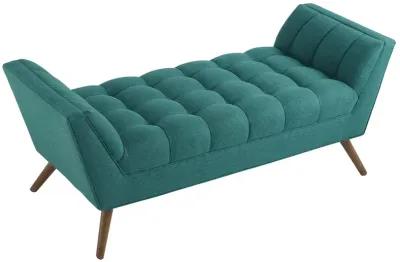 Response Medium Upholstered Fabric Bench