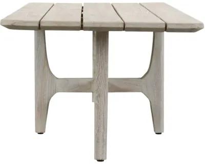 Dawn 55" Outdoor Coffee Table Gray 