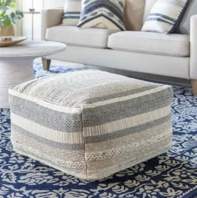 Lorens 13"H x 24"W x 24"D Pouf