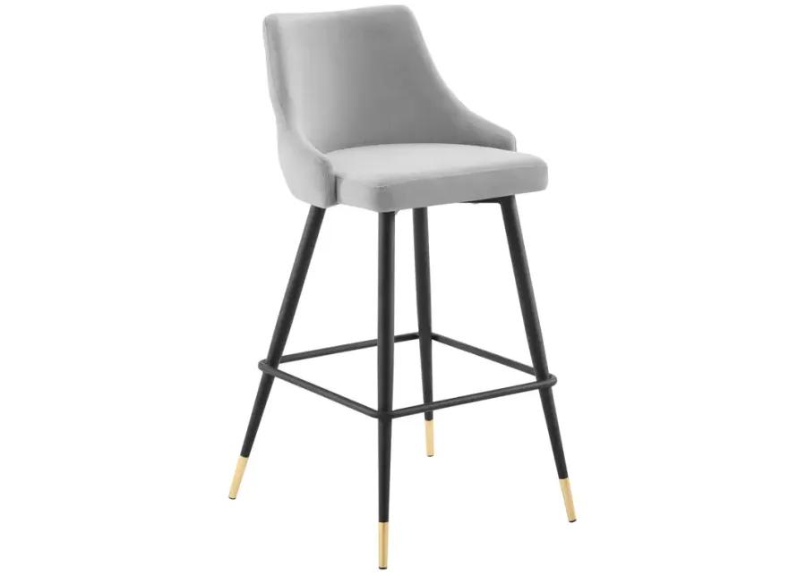 Adorn Performance Velvet Bar Stool Set of 2