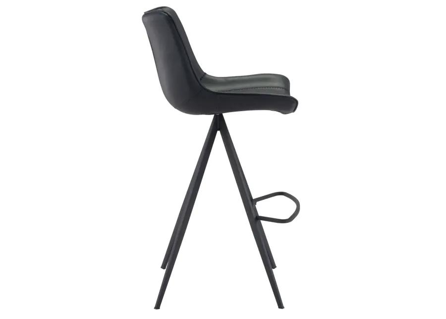 Aki Barstool (Set of 2) Black