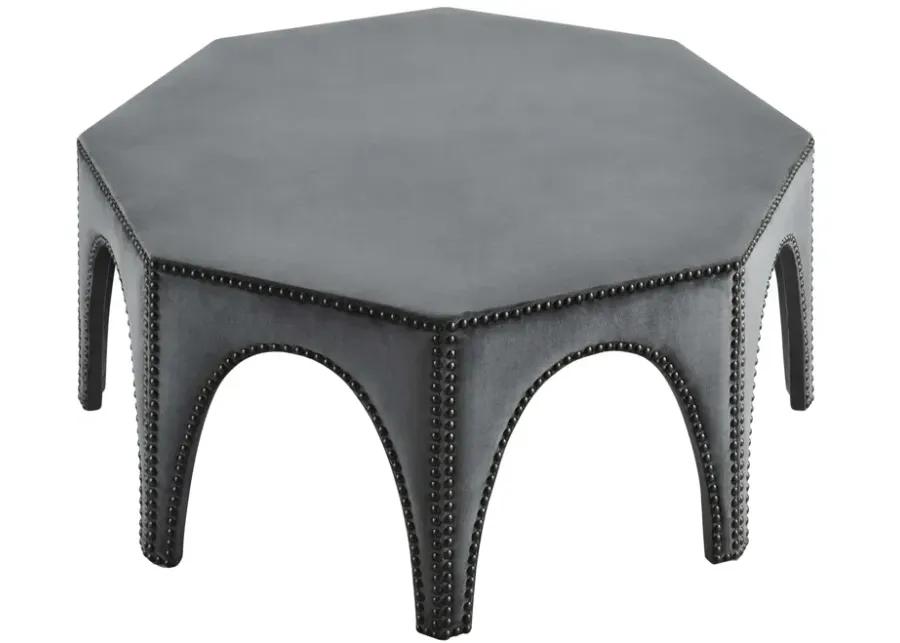 Victory Performance Velvet Ottoman