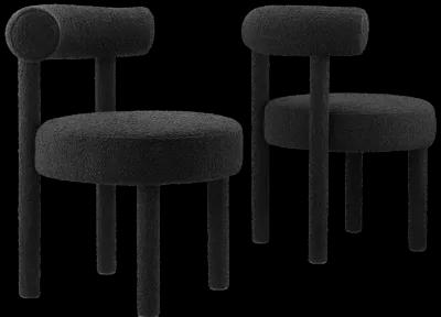 Toulouse Boucle Fabric Dining Chair - Set of 2