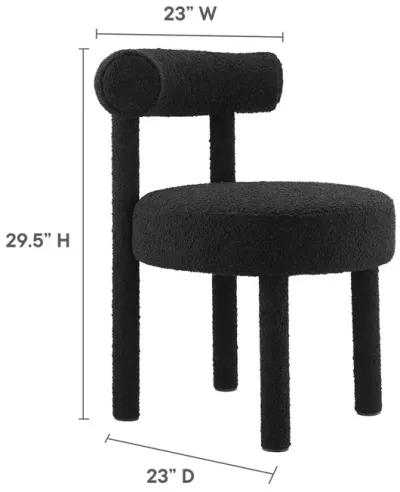 Toulouse Boucle Fabric Dining Chair - Set of 2