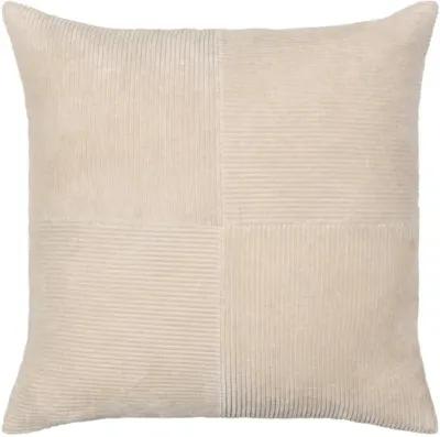 Corduroy Quarters CDQ-001 18"L x 18"W Accent Pillow