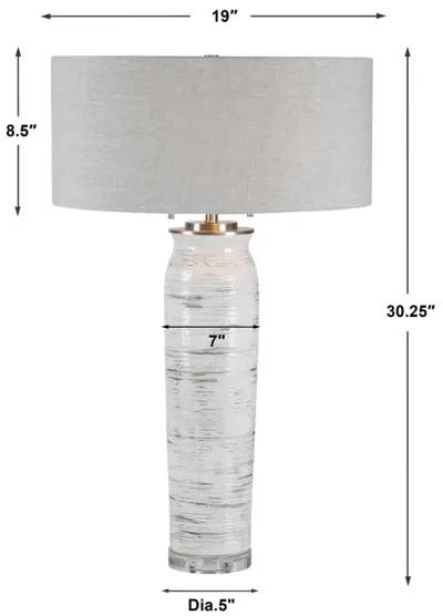 Lenta White Table Lamp