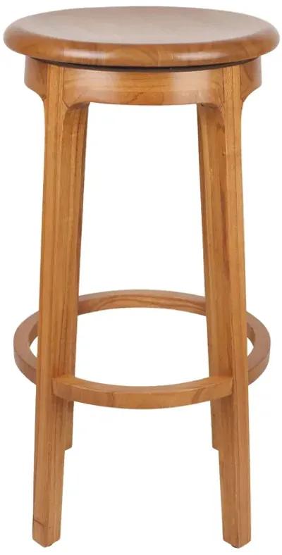 Foxy Mindi Swivel Bar Stool, Natural