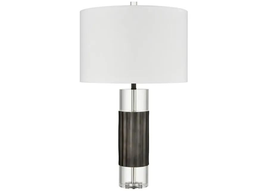 Journey 30" High 1-Light Table Lamp - Black