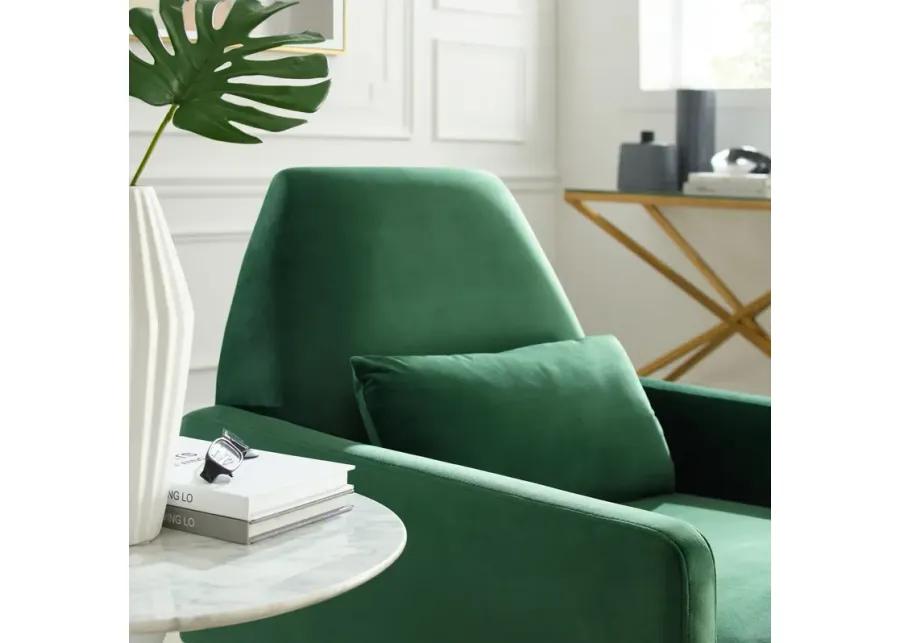 Liliana Performance Velvet Armchair