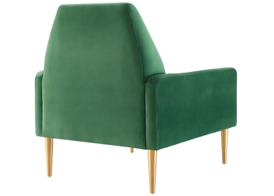 Liliana Performance Velvet Armchair