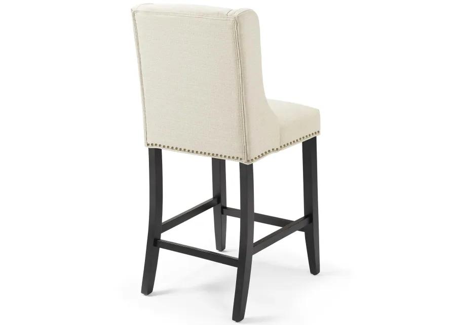 Baron Counter Stool Upholstered Fabric Set of 2