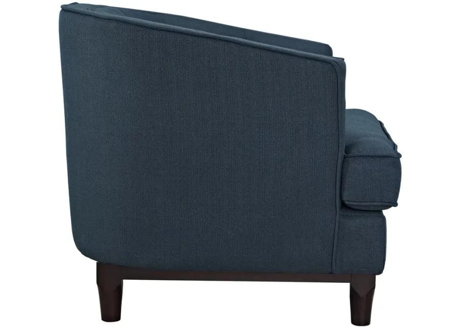 Coast Upholstered Fabric Armchair