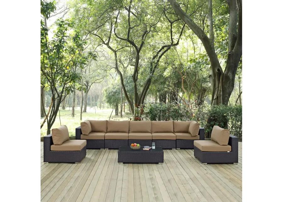 Convene 8 Piece Outdoor Patio Sectional Set