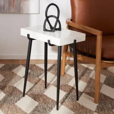 YUKI STONE TOP ACCENT TABLE